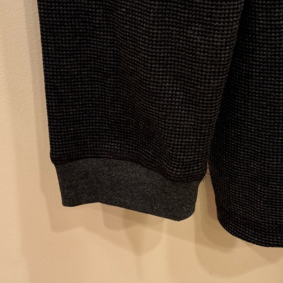 NWT Quiksilver Hoodie/Navy Blue/XXL/Long Sleeve/60% Cotton/Waffle Knit/Thermal - Picture 6 of 8